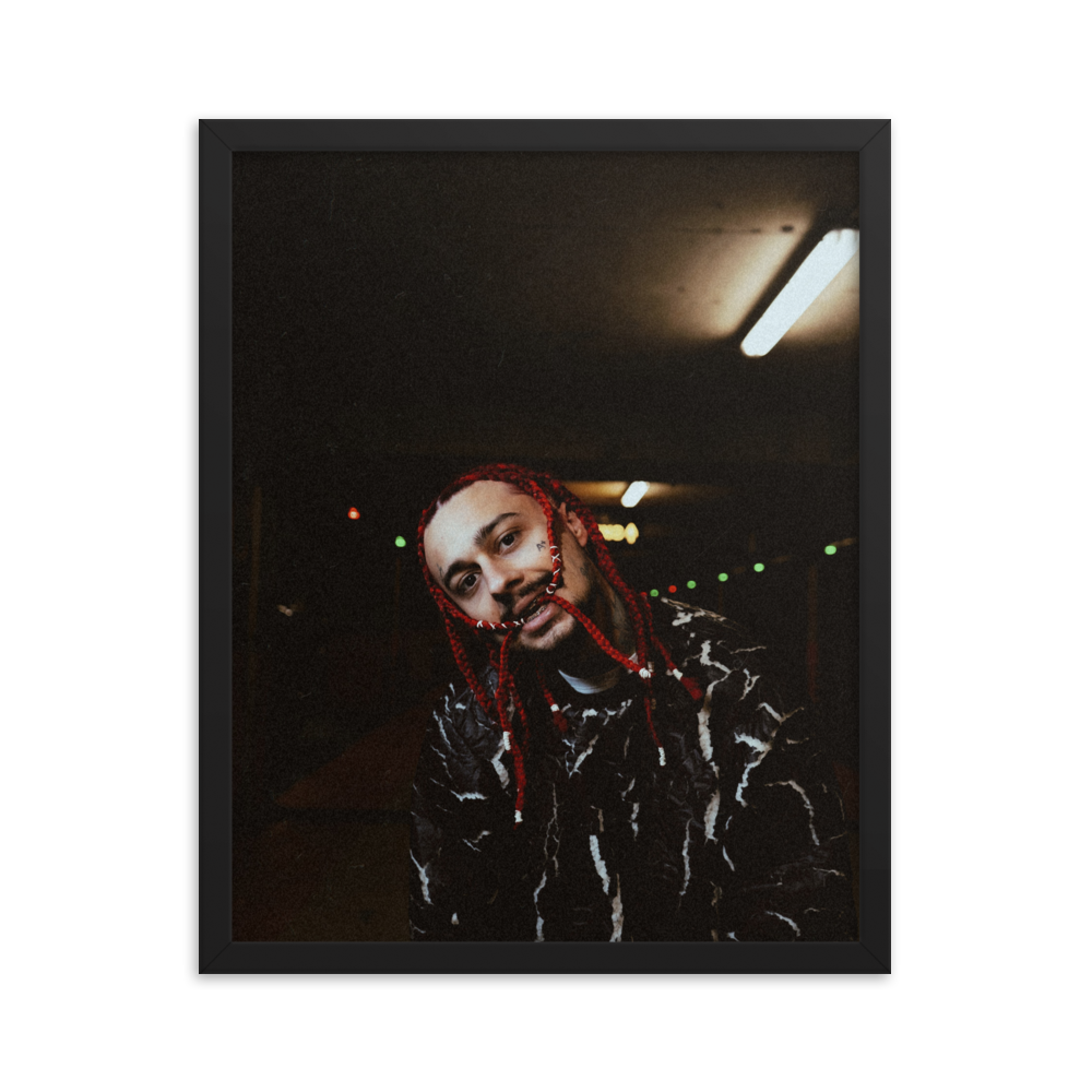 Sin boy Framed poster