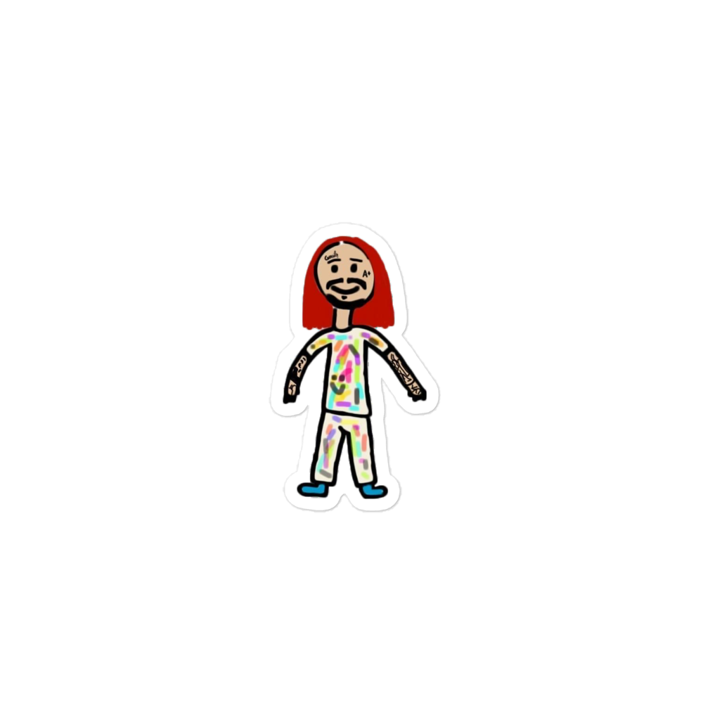 Sin boy stickers